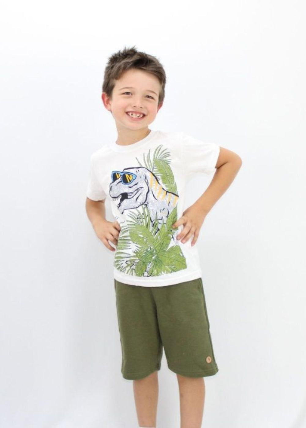 Conjunto Infantil Masculino Menino Juvenil Algodão RN A 16 Anos