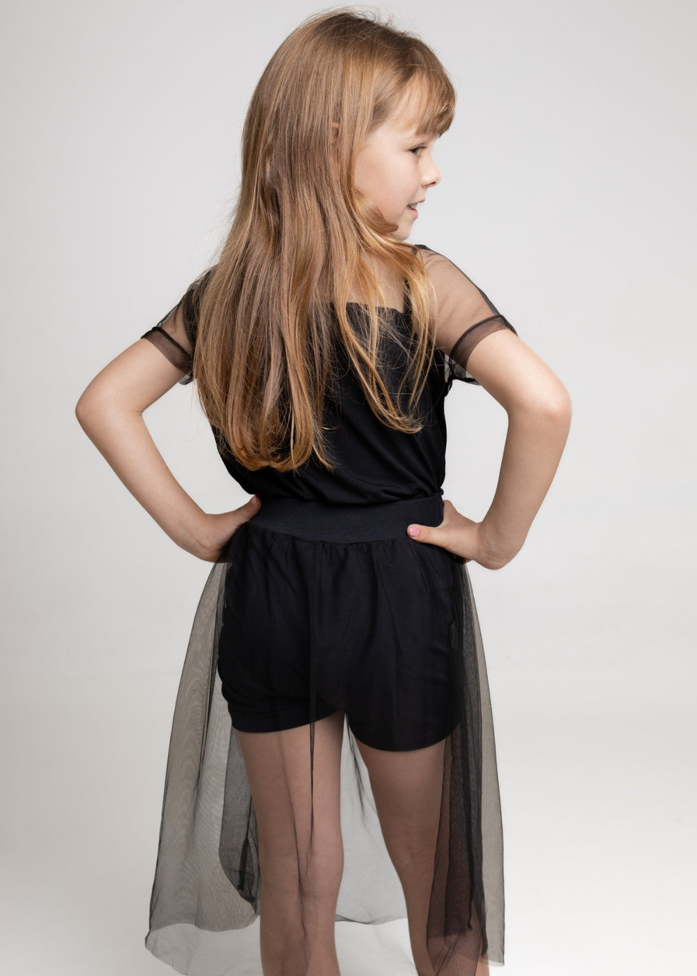 CONJUNTO INFANTIL MENINA SHORT SAIA MENINAS FEMININO ALGODÃO