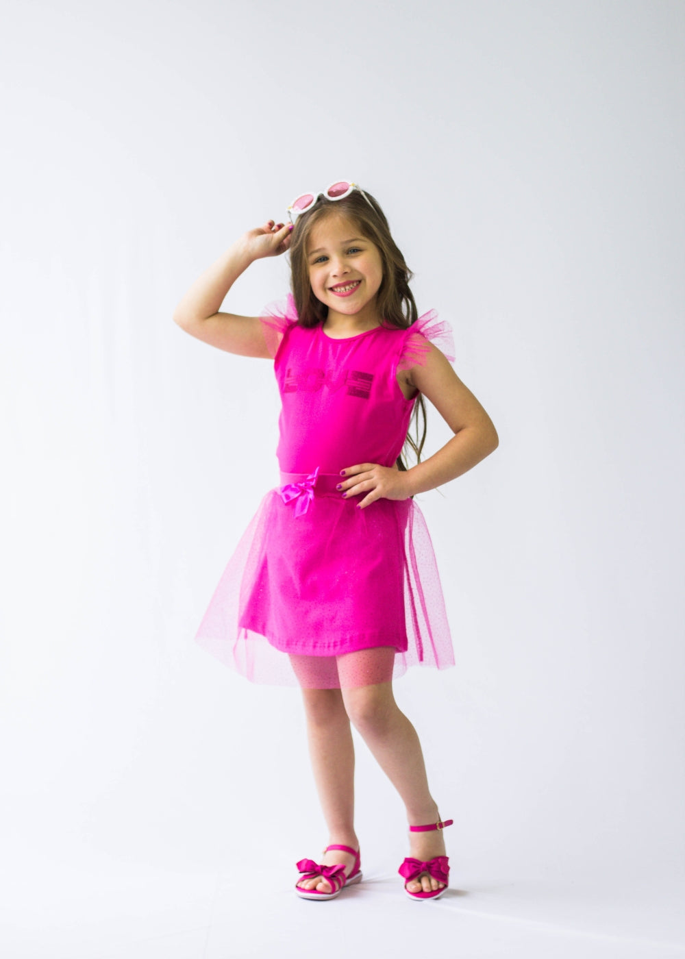 CONJUNTO INFANTIL MENINA SHORT SAIA MENINAS FEMININO ALGODÃO