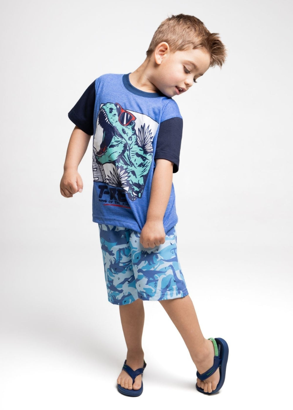 Conjunto Infantil Masculino Menino Juvenil Algodão RN A 16 Anos