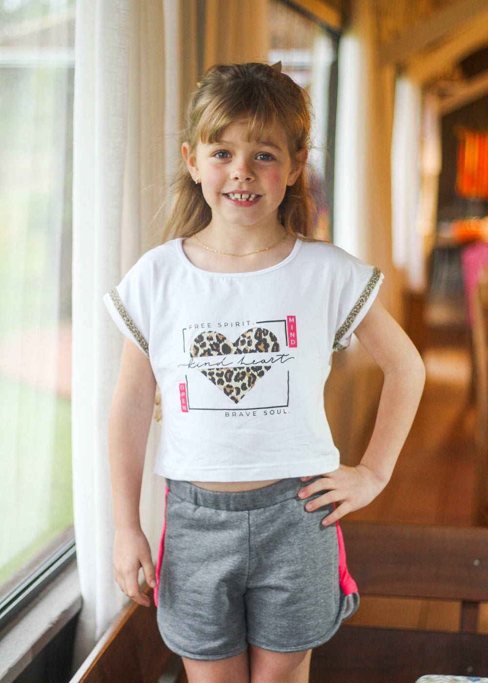 CONJUNTO INFANTIL MENINA SHORT SAIA MENINAS FEMININO ALGODÃO