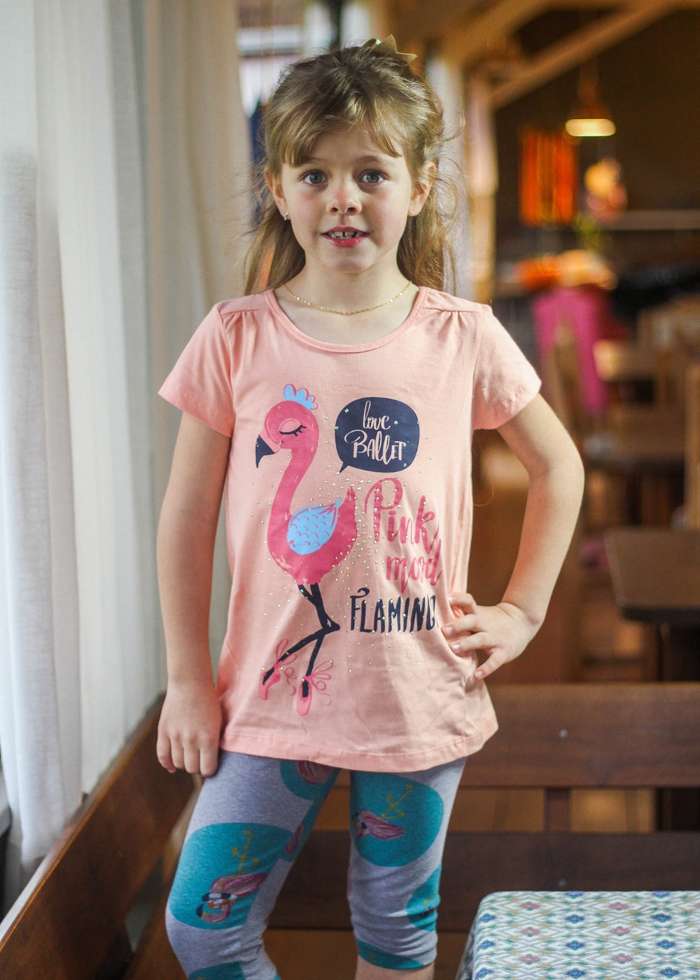 CONJUNTO INFANTIL MENINA SHORT SAIA MENINAS FEMININO ALGODÃO