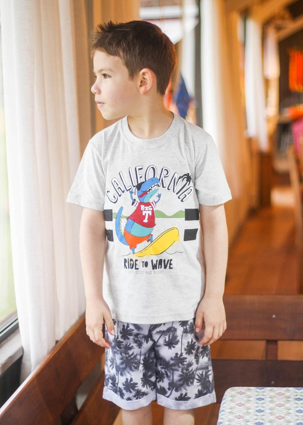 Conjunto Infantil Masculino Menino Juvenil Algodão RN A 16 Anos