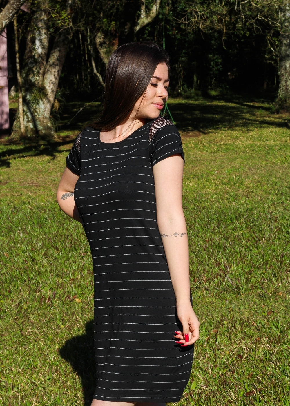 VESTIDO FEMININO ADULTO VERAO