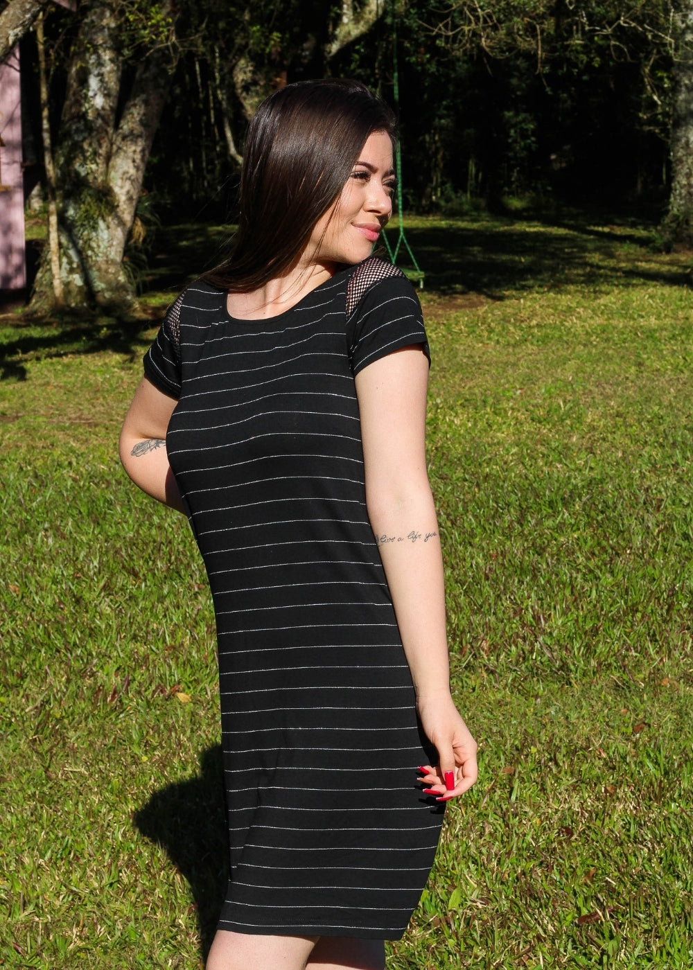 VESTIDO FEMININO ADULTO VERAO
