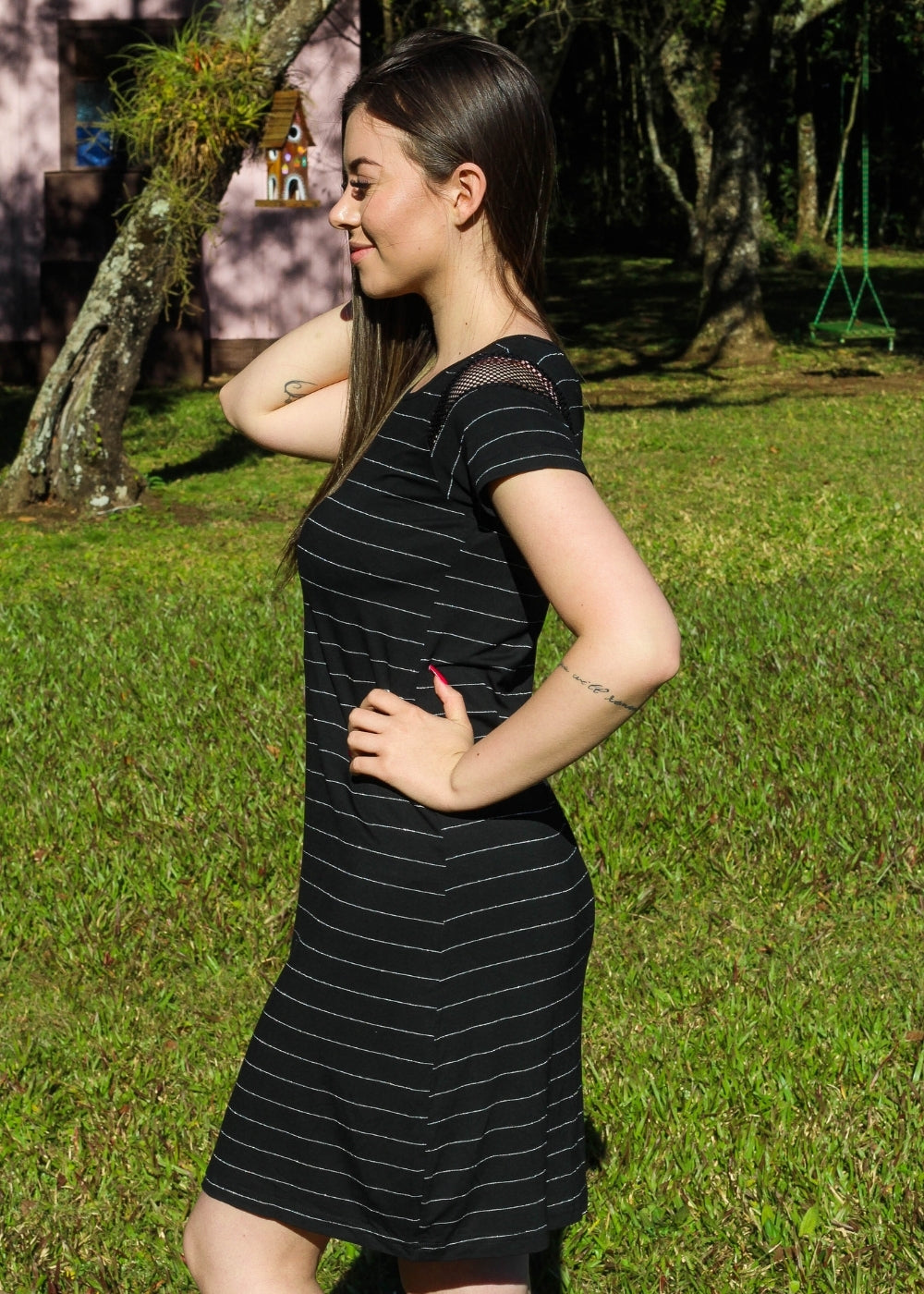 VESTIDO FEMININO ADULTO VERAO