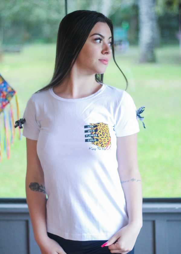 BLUSA FEMININA CURTA ADULTA VERÃO VISCOSE/ELASTANO