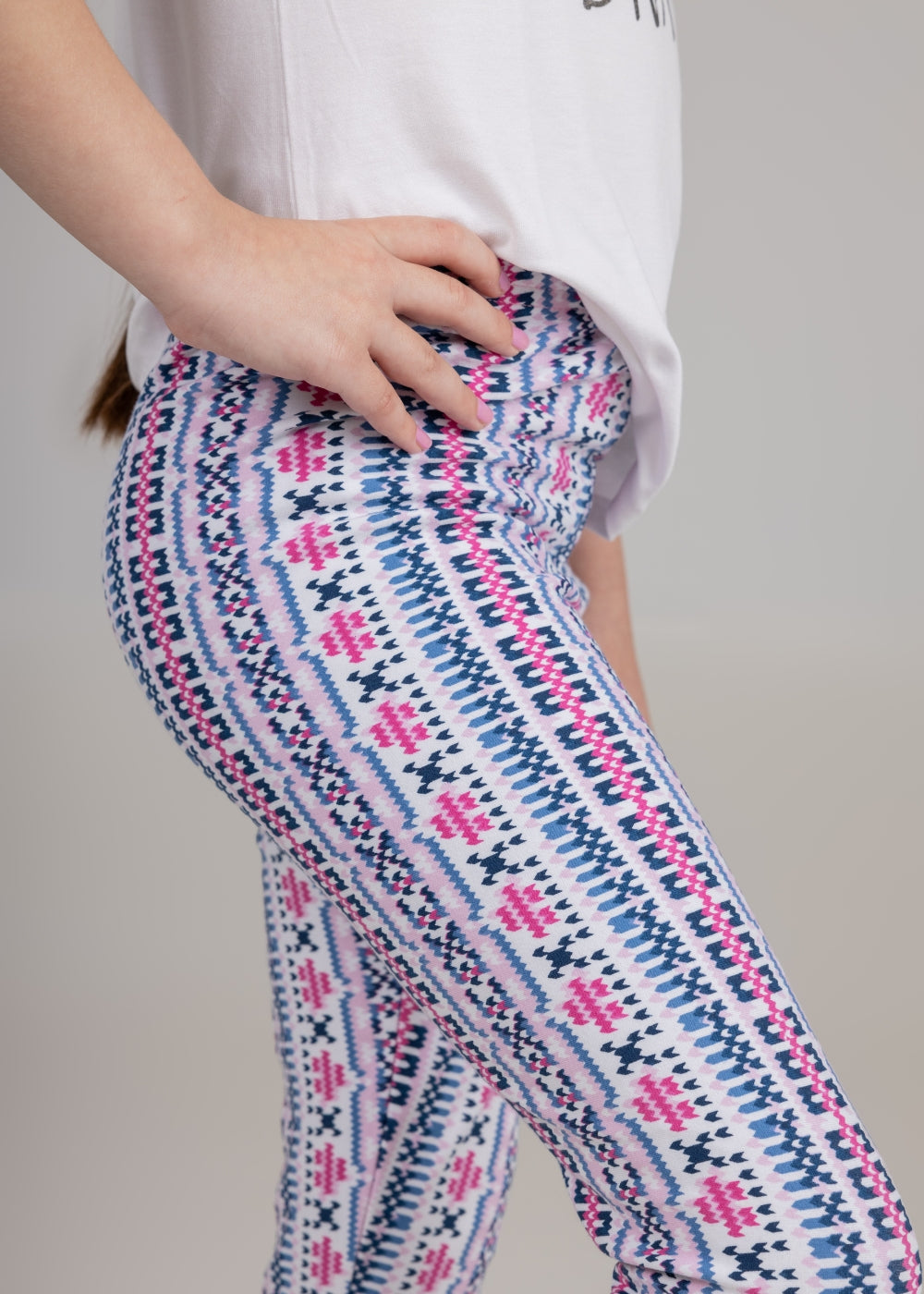 Calça Legging Infantil Feminina Meninas Juvenil Estampada Longa
