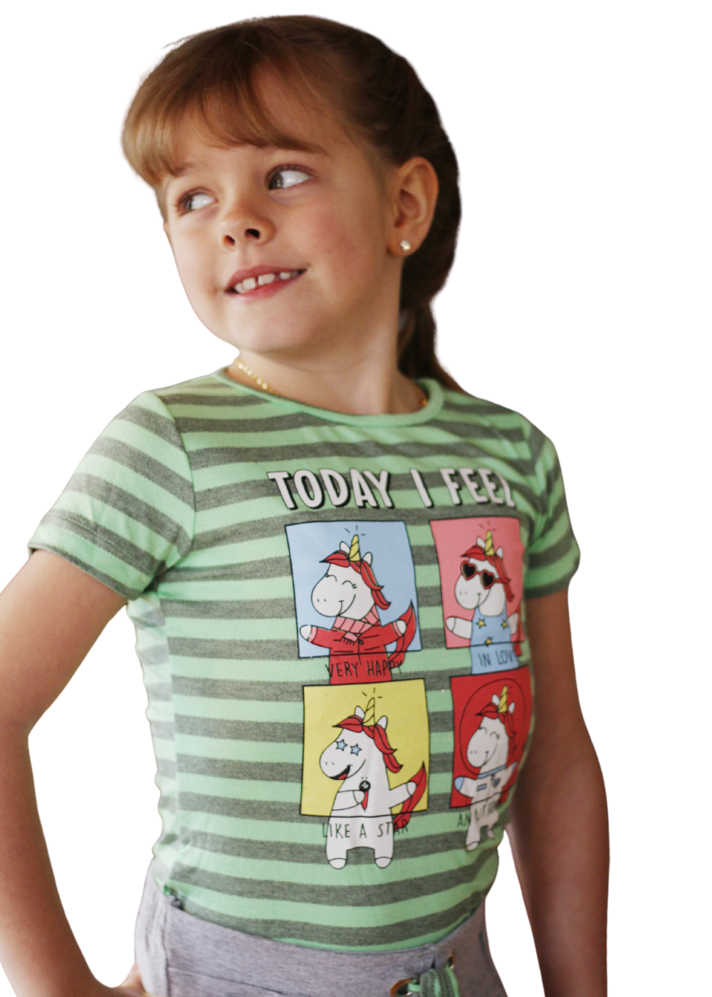 CONJUNTO INFANTIL MENINA SHORT SAIA MENINAS FEMININO ALGODÃO