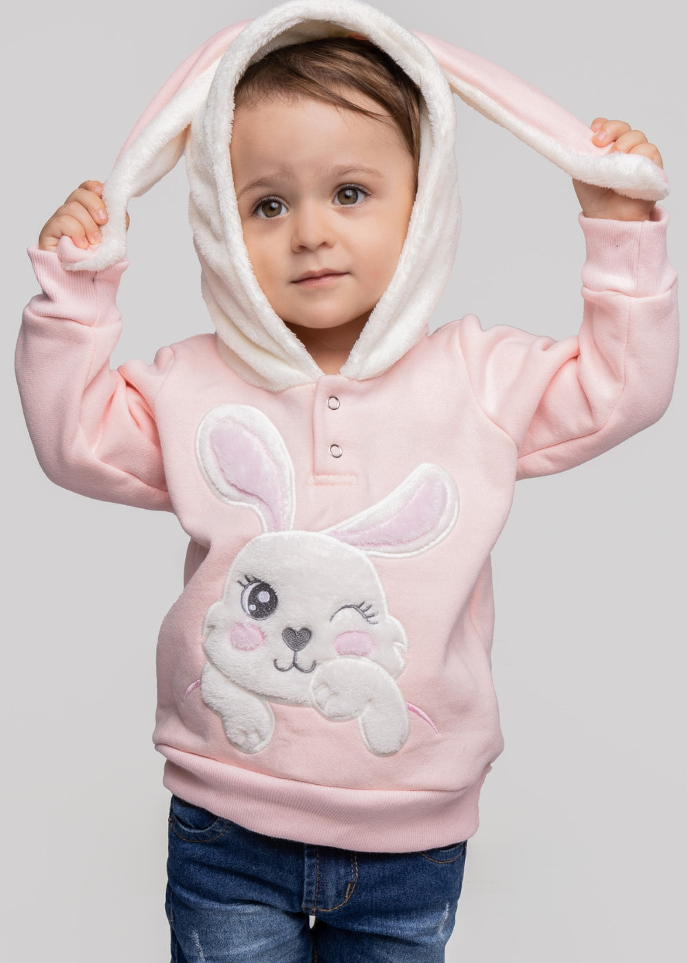 Blusa Moletom Infantil Meninas Inverno