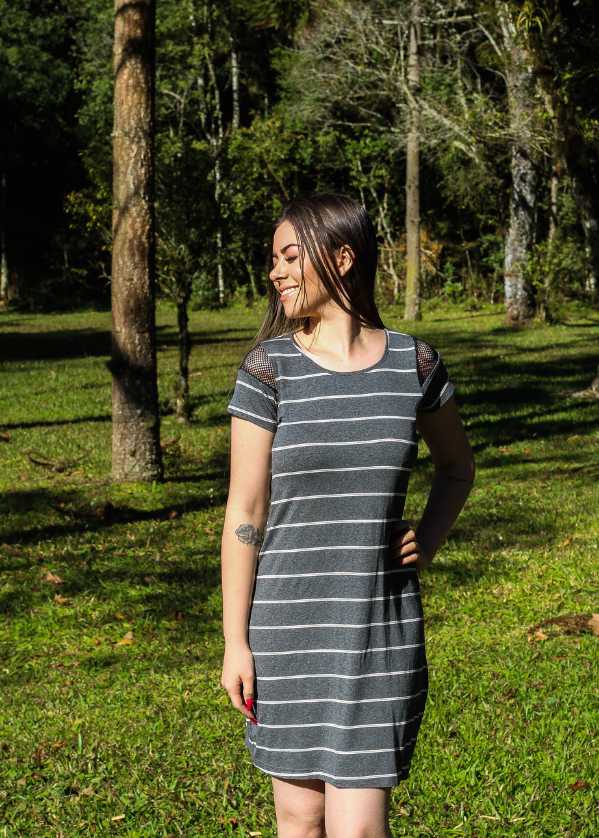 VESTIDO FEMININO ADULTO VERAO