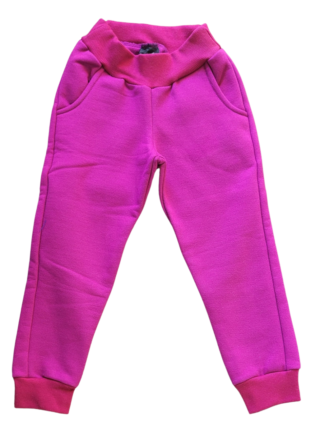 Calça Moletom Feminino Infantil Menina Juvenil Quente Para O Frio