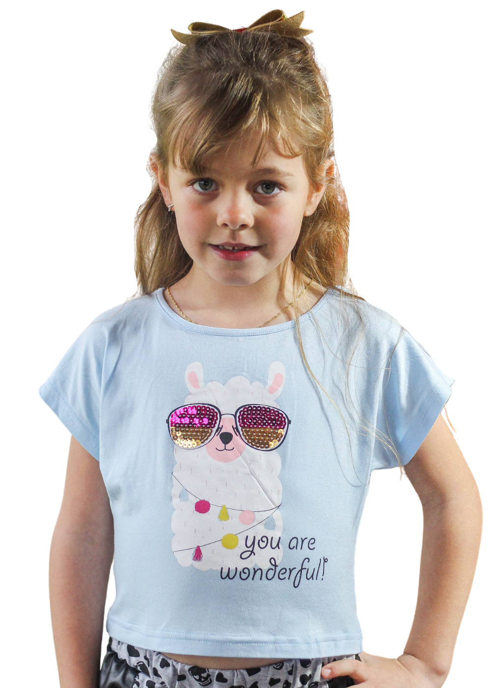 BLUSA INFANTIL FEMININO MENINAS JUVENIL VISCOSE/ELASTANO VERAO