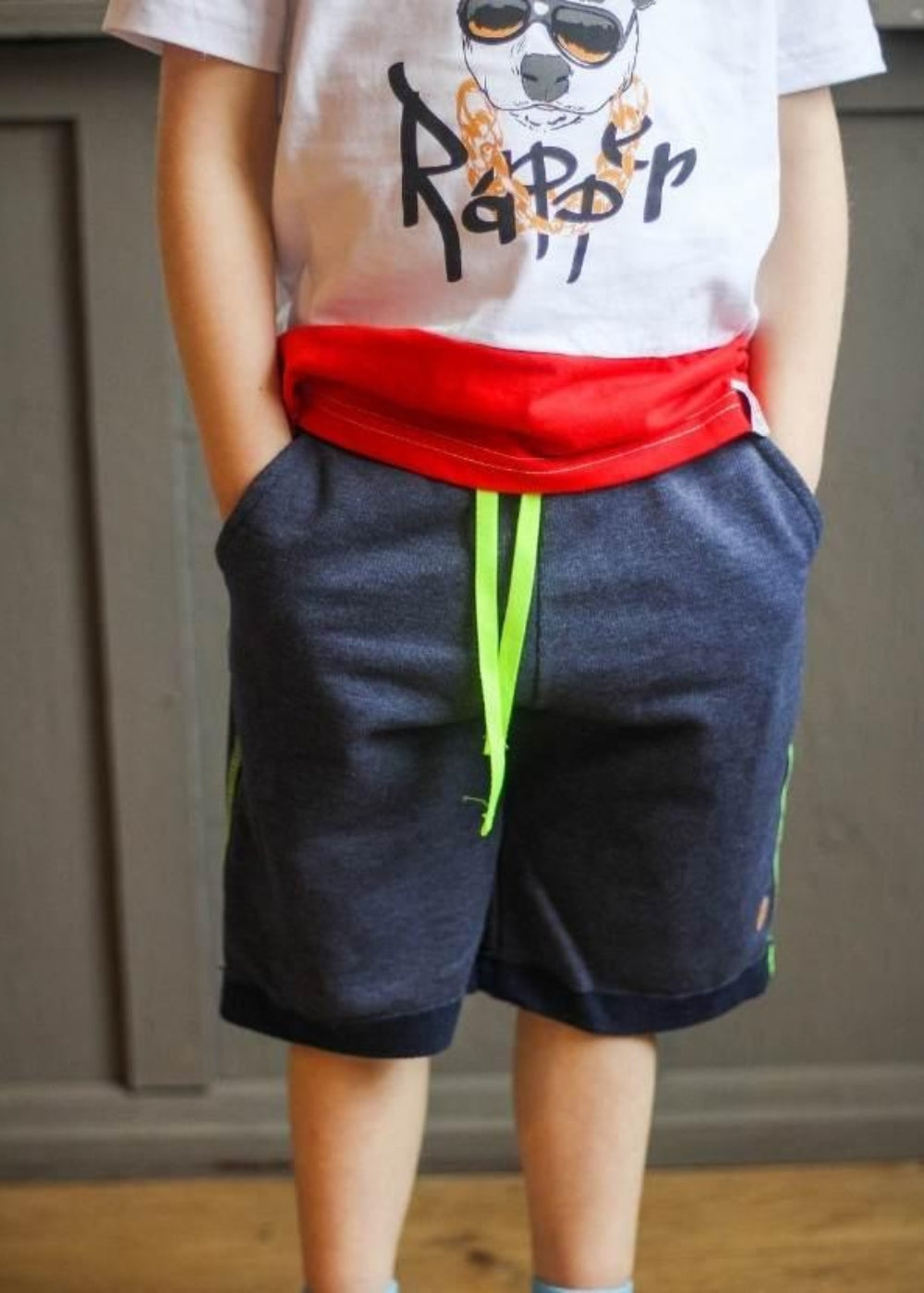 Bermuda Moletom Infantil Masculina Menino Juvenil