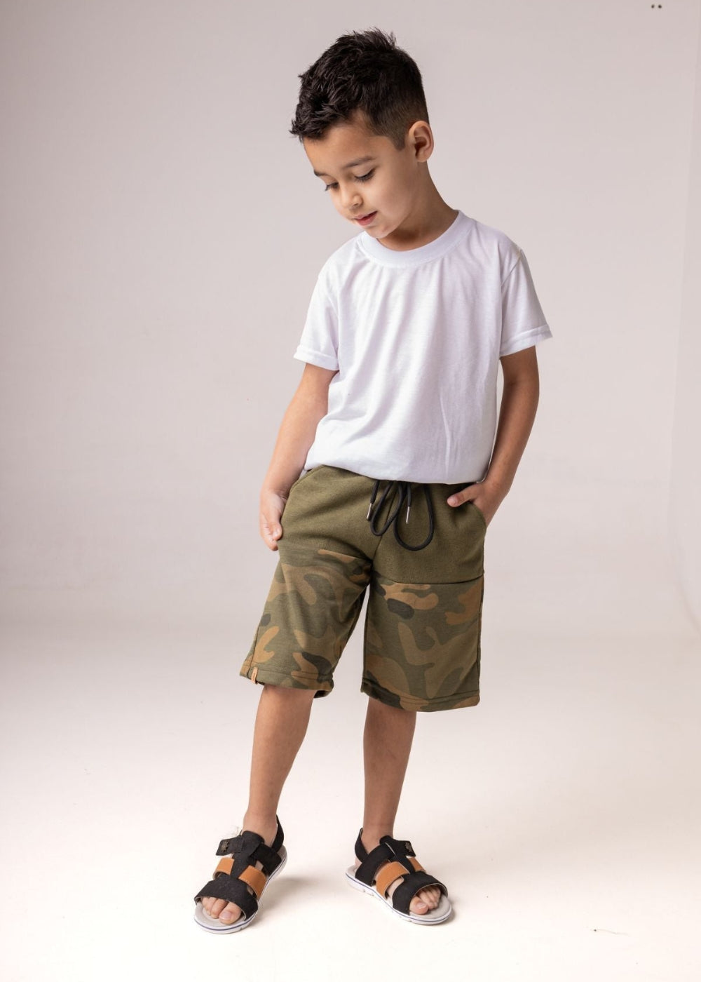Bermuda Moletom Infantil Masculina Menino Juvenil
