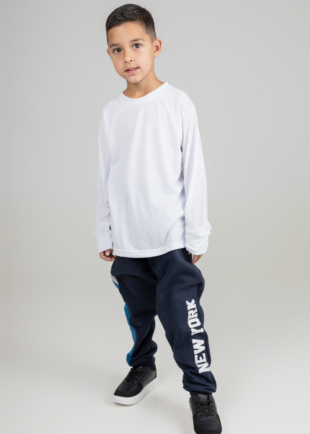 Calça Moletom Infantil Masculina Meninos Juvenil De Frio Inverno