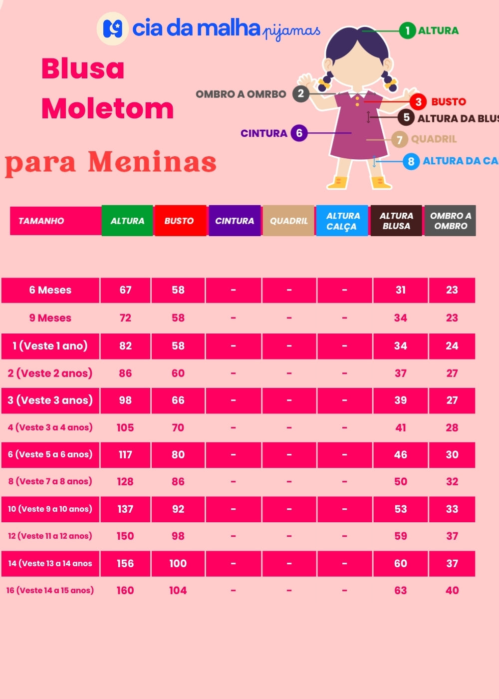 Blusa Moletom Infantil Meninas Inverno