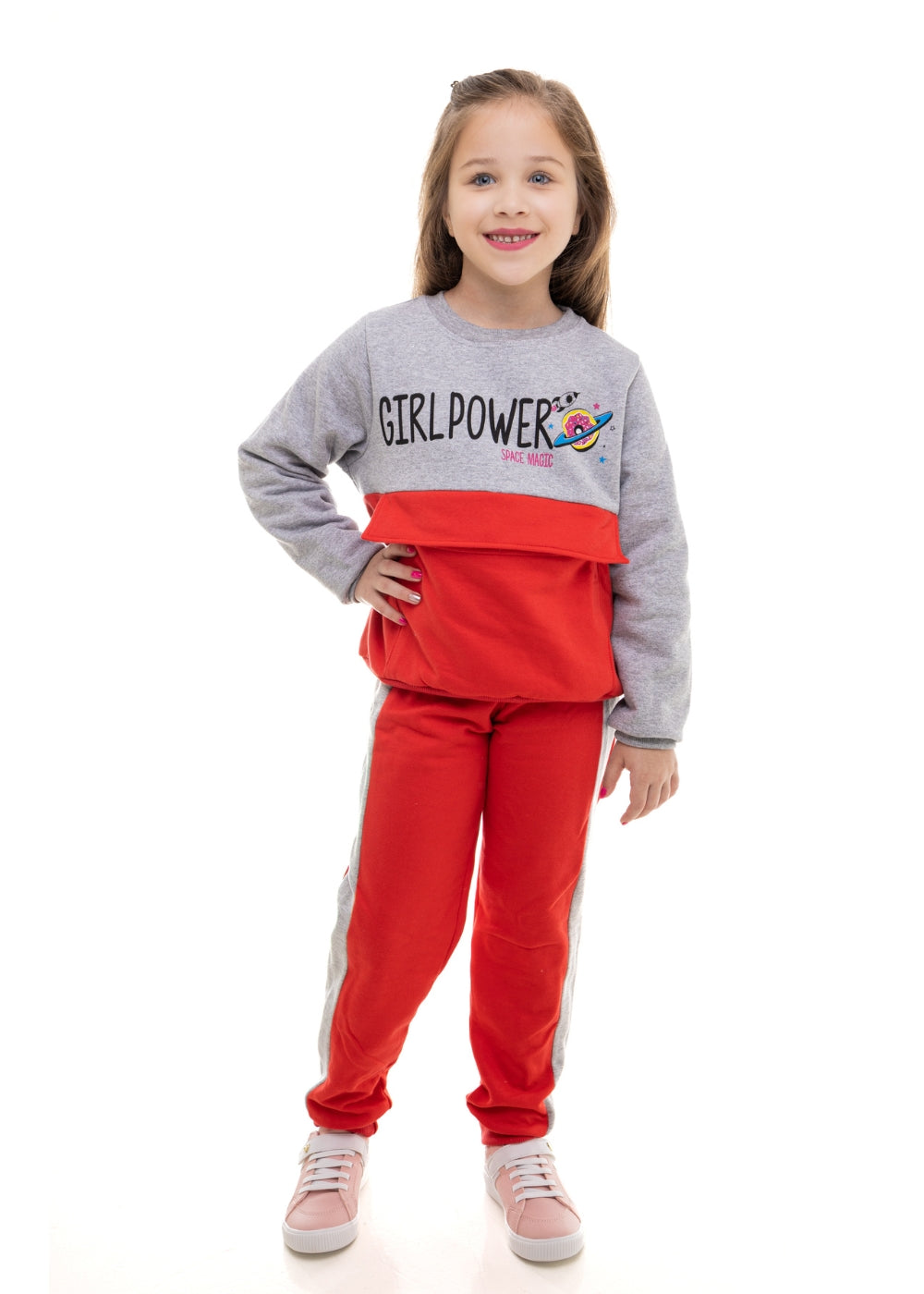 Conjunto Moletom Infantil Menina Inverno