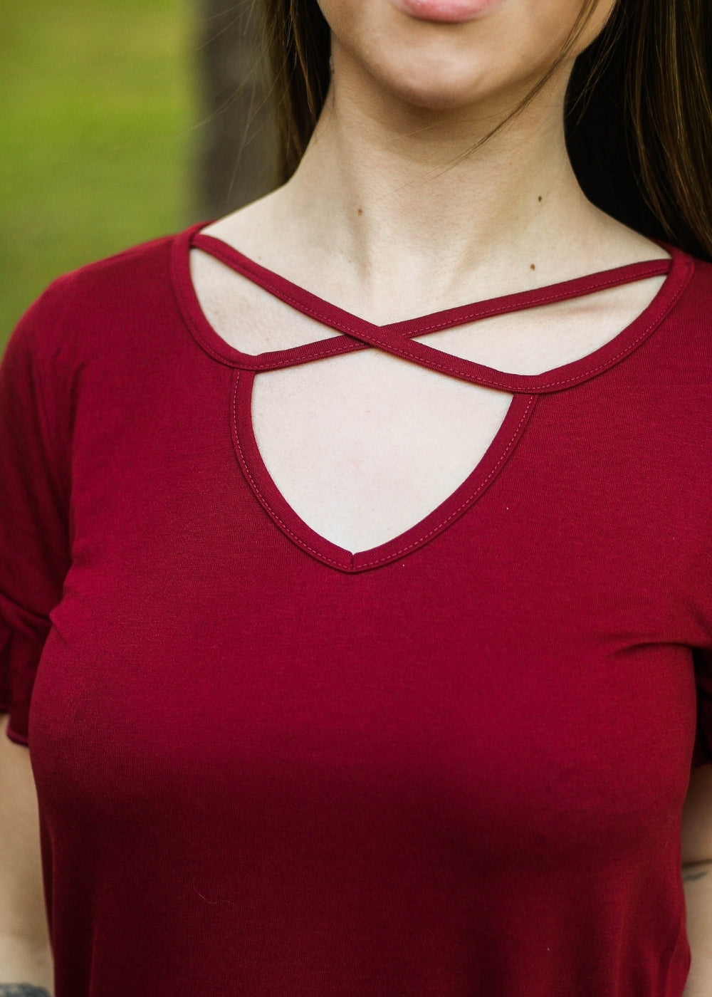 Blusa Feminina Basica Manga Curta Adulto Viscose/elastano