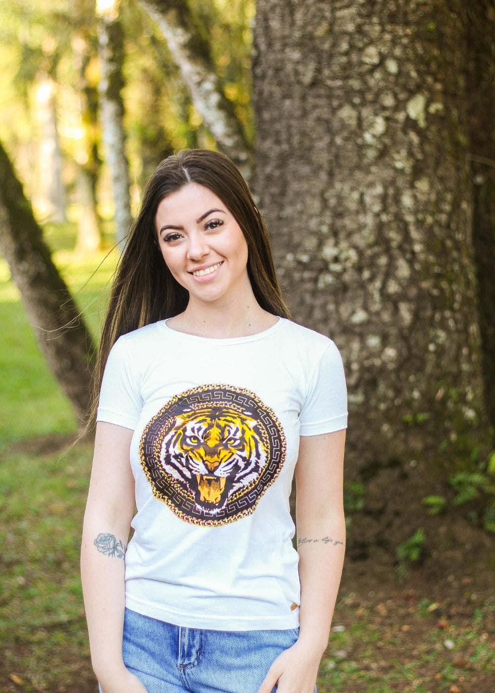 Blusa Feminina Basica Manga Curta Adulto Viscose/elastano