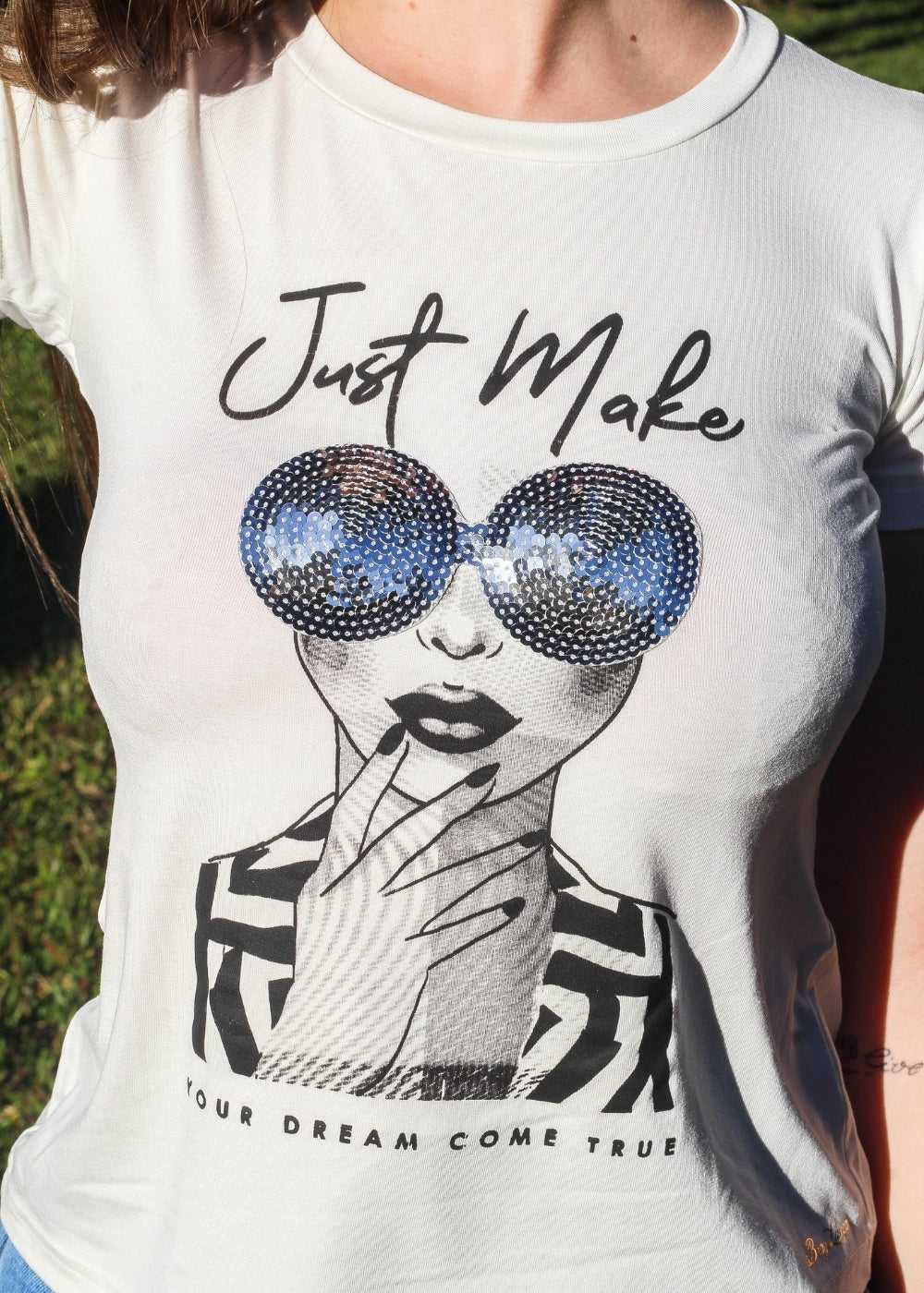 Blusa Feminina Basica Manga Curta Adulto Viscose/elastano