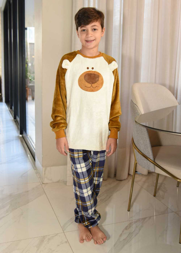 Pijama Menino Inverno Fleece new
