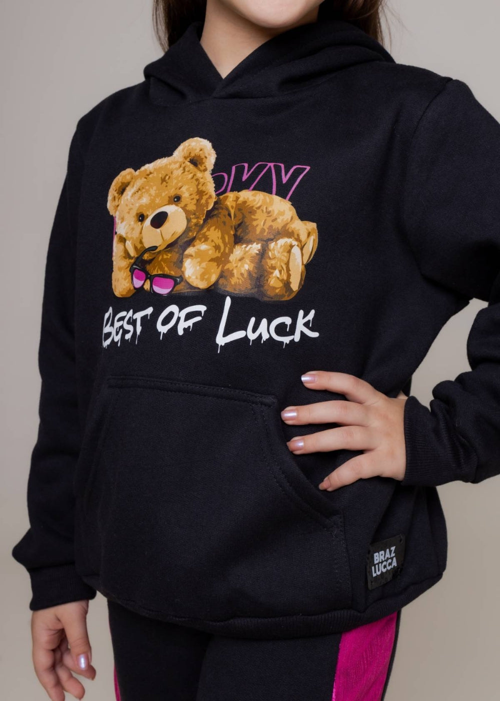 Conjunto Moletom Infantil Menina Inverno