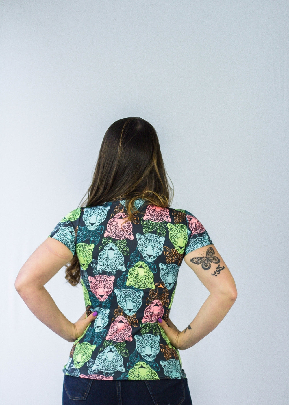Blusa Feminina Basica Manga Curta Adulto Viscose/elastano