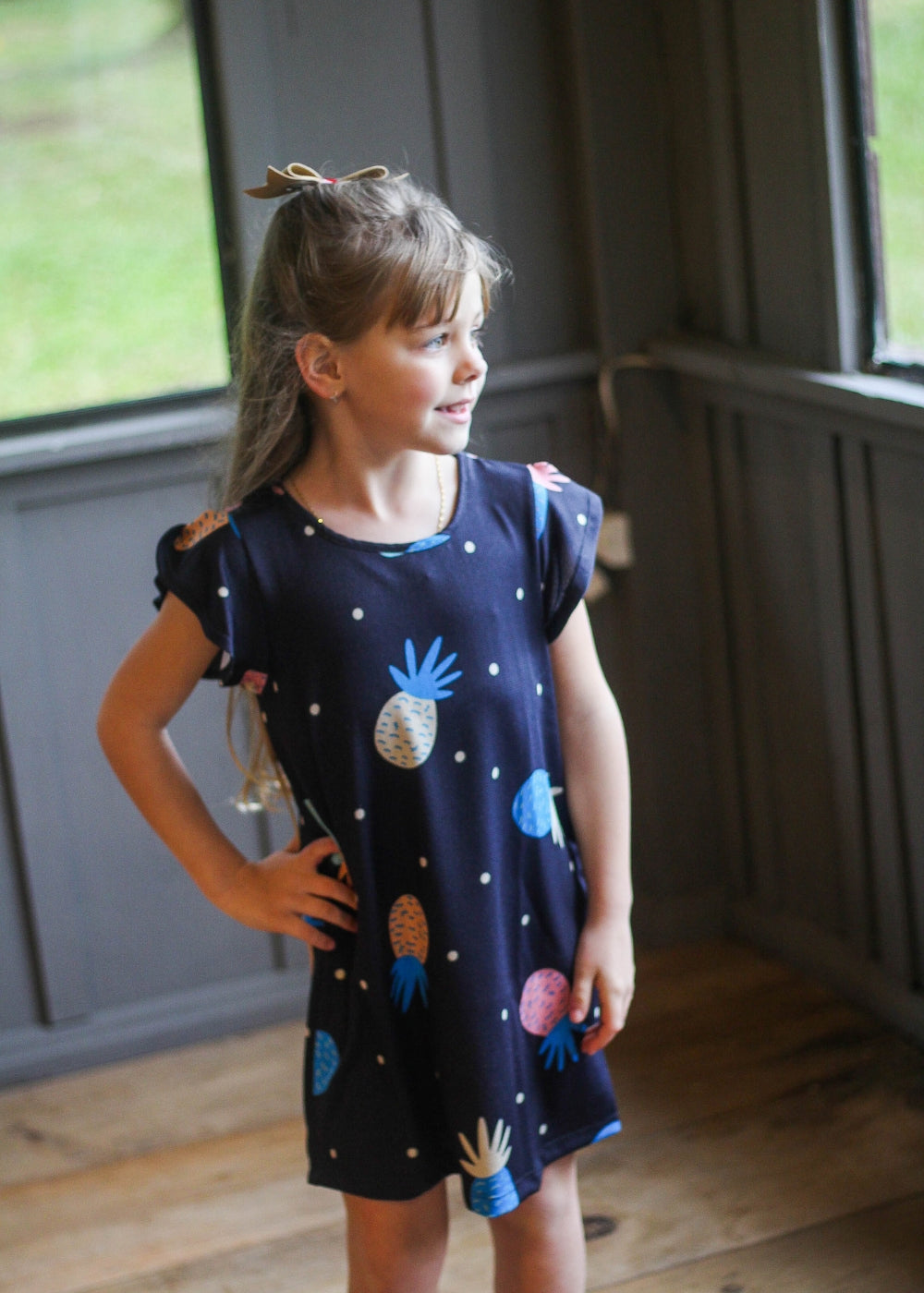 VESTIDO INFANTIL FEMININO MENINAS JUVENIL POLYESTER/ELASTANO
