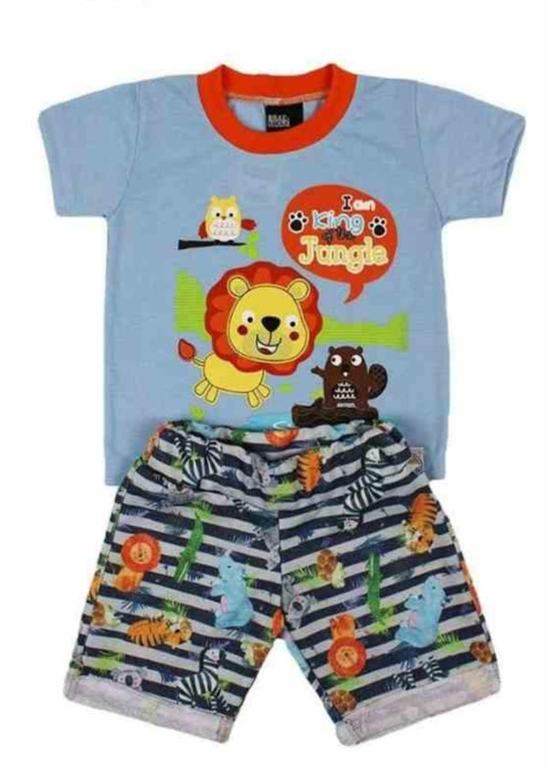 Conjunto Infantil Masculino Menino Juvenil Algodão RN A 16 Anos