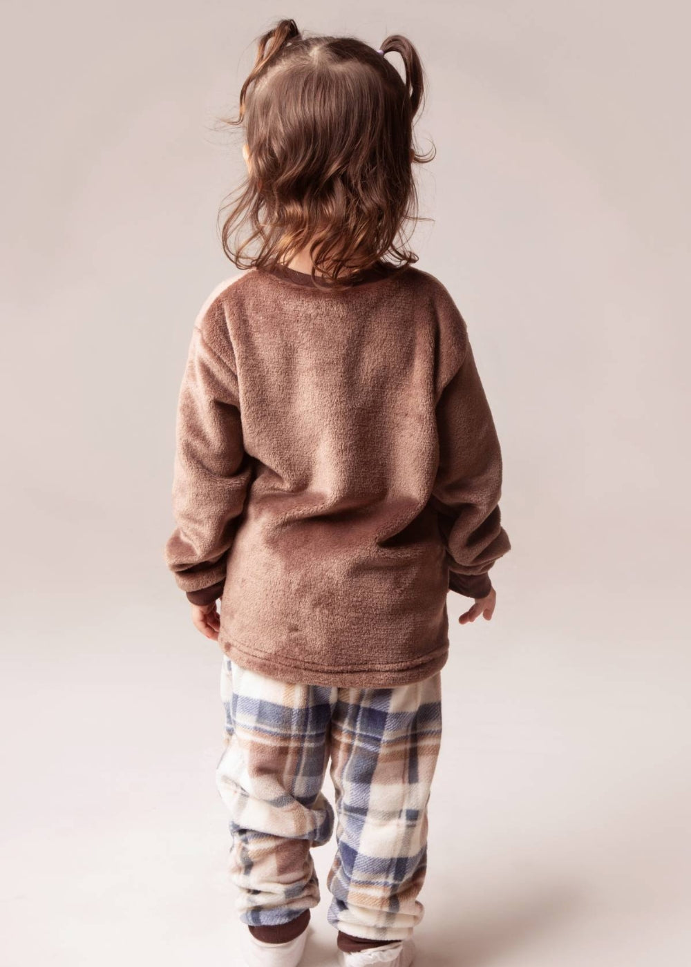 Pijama Infantil Meninas Inverno Fleece Soft Longo - Novo