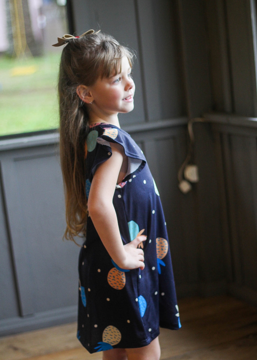 VESTIDO INFANTIL FEMININO MENINAS JUVENIL POLYESTER/ELASTANO