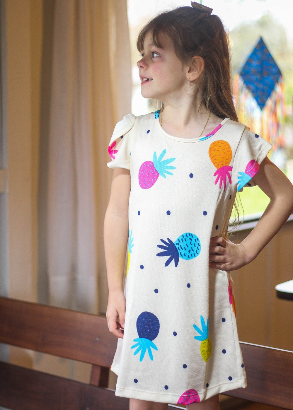 VESTIDO INFANTIL FEMININO MENINAS JUVENIL POLYESTER/ELASTANO