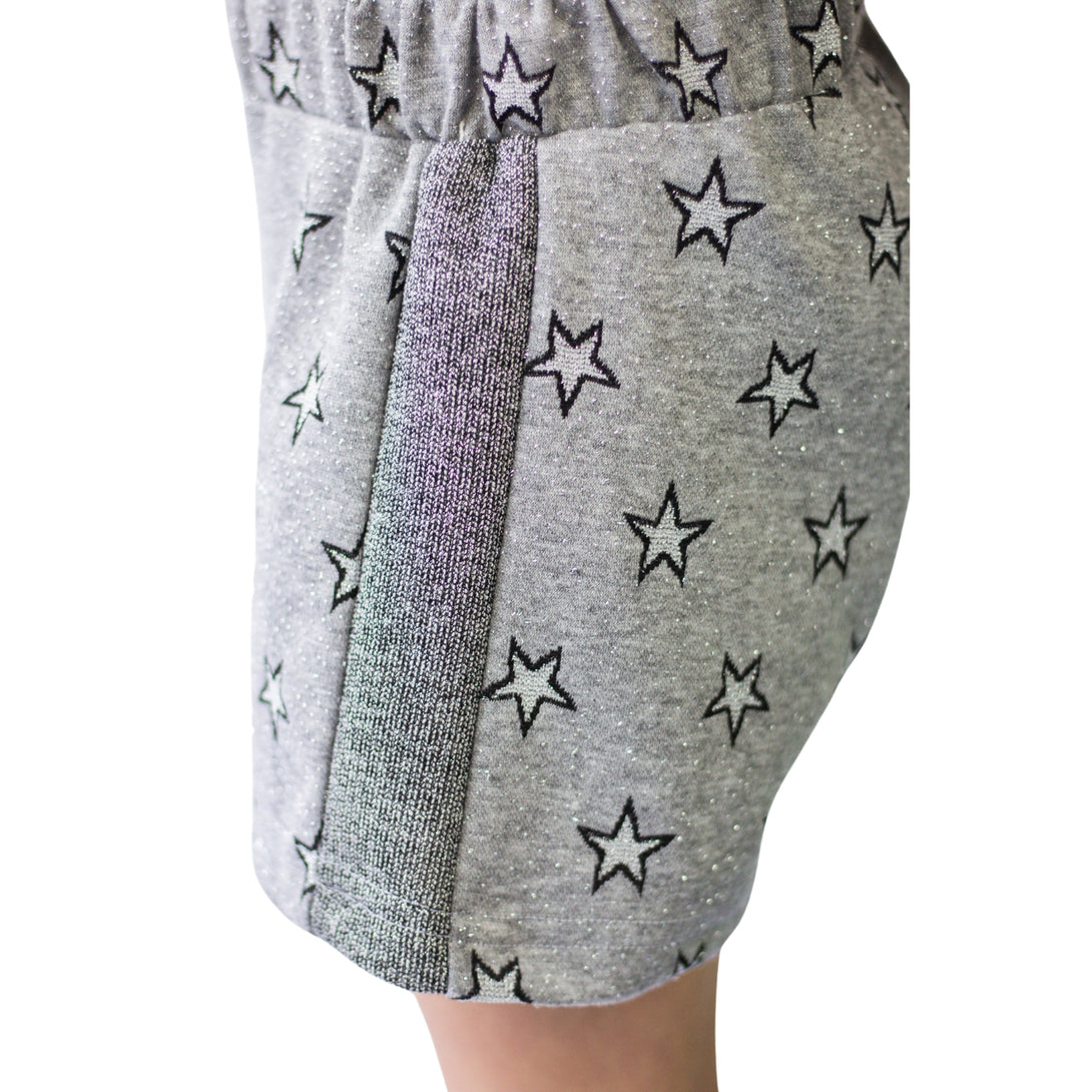 Short Saia Infantil Feminina Meninas Juvenil Moletom