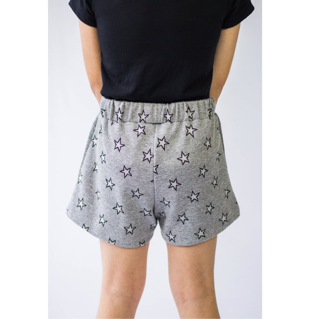 Short Saia Infantil Feminina Meninas Juvenil Moletom