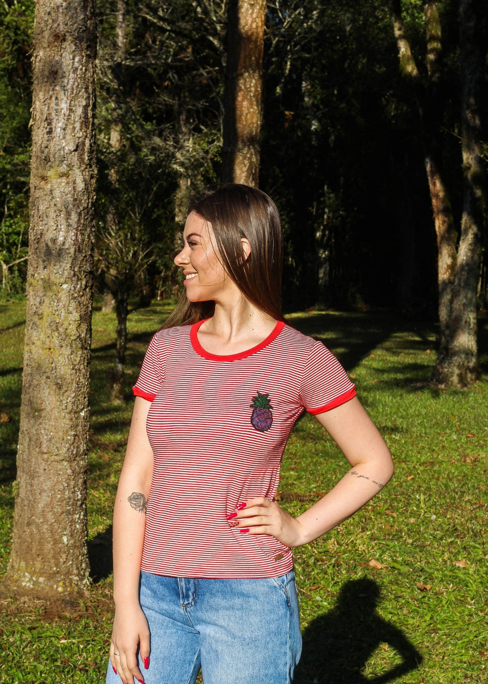 Blusa Feminina Adulta Algodão Verão