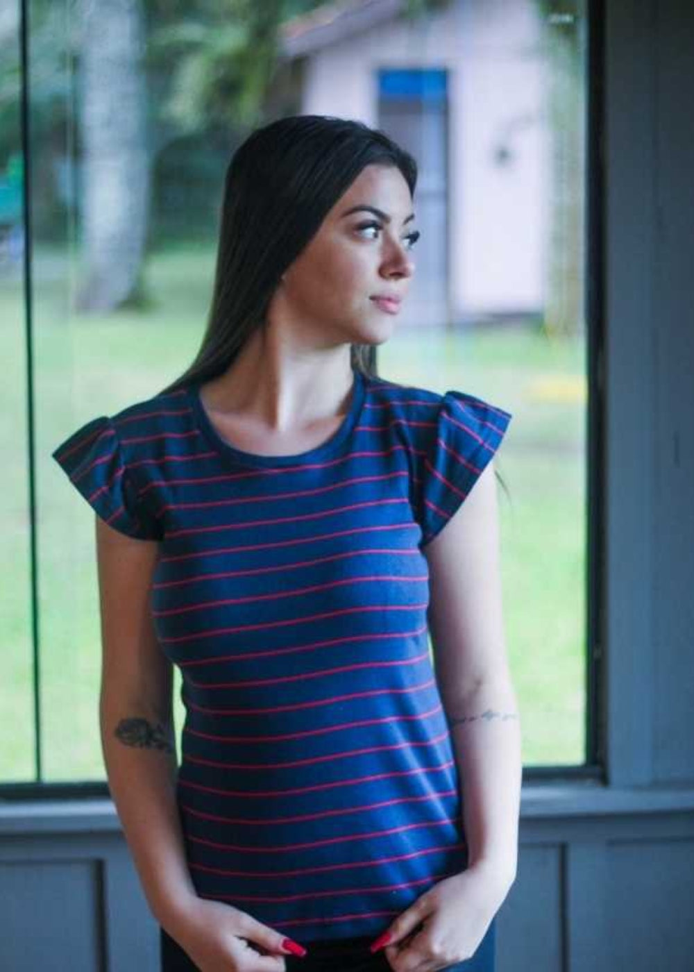Blusa Feminina Adulta Algodão Verão