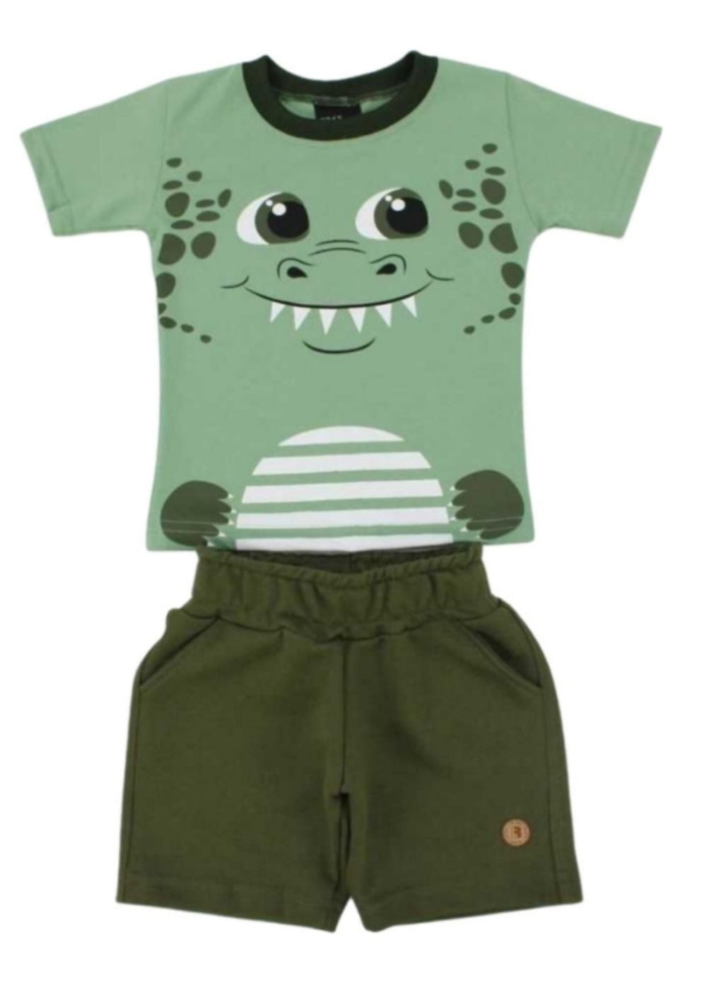 Conjunto Infantil Masculino Menino Juvenil Algodão RN A 16 Anos