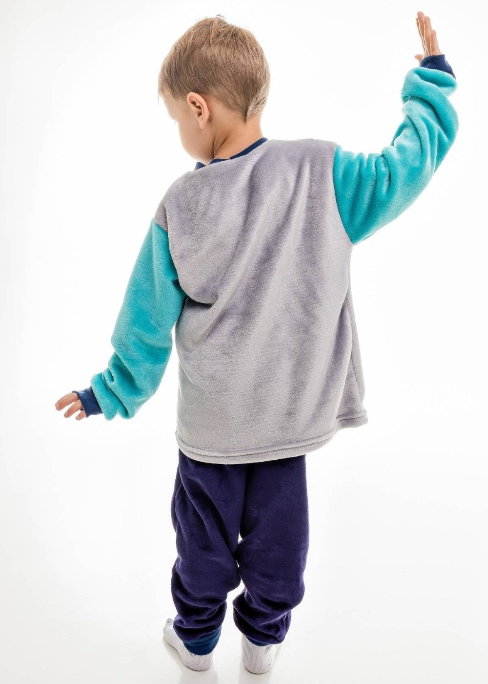 Pijama Infantil Menino Inverno Fleece Soft Longo - Novo