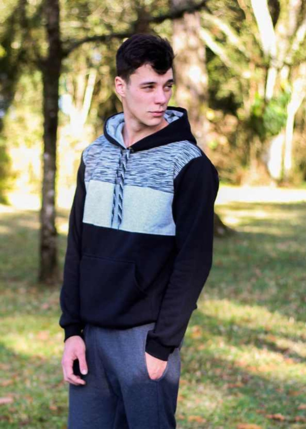 Blusa Moletom Masculina Adulta Peluciada Inverno