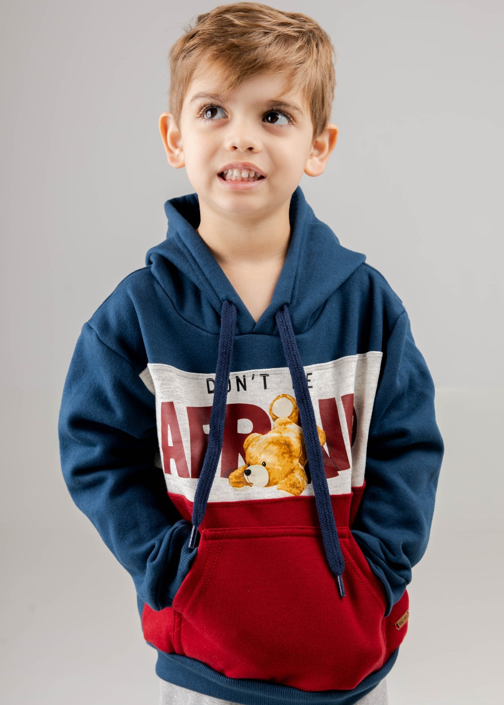 BLUSA MOLETOM INFANTIL MENINO PELUCIADA INVERNO