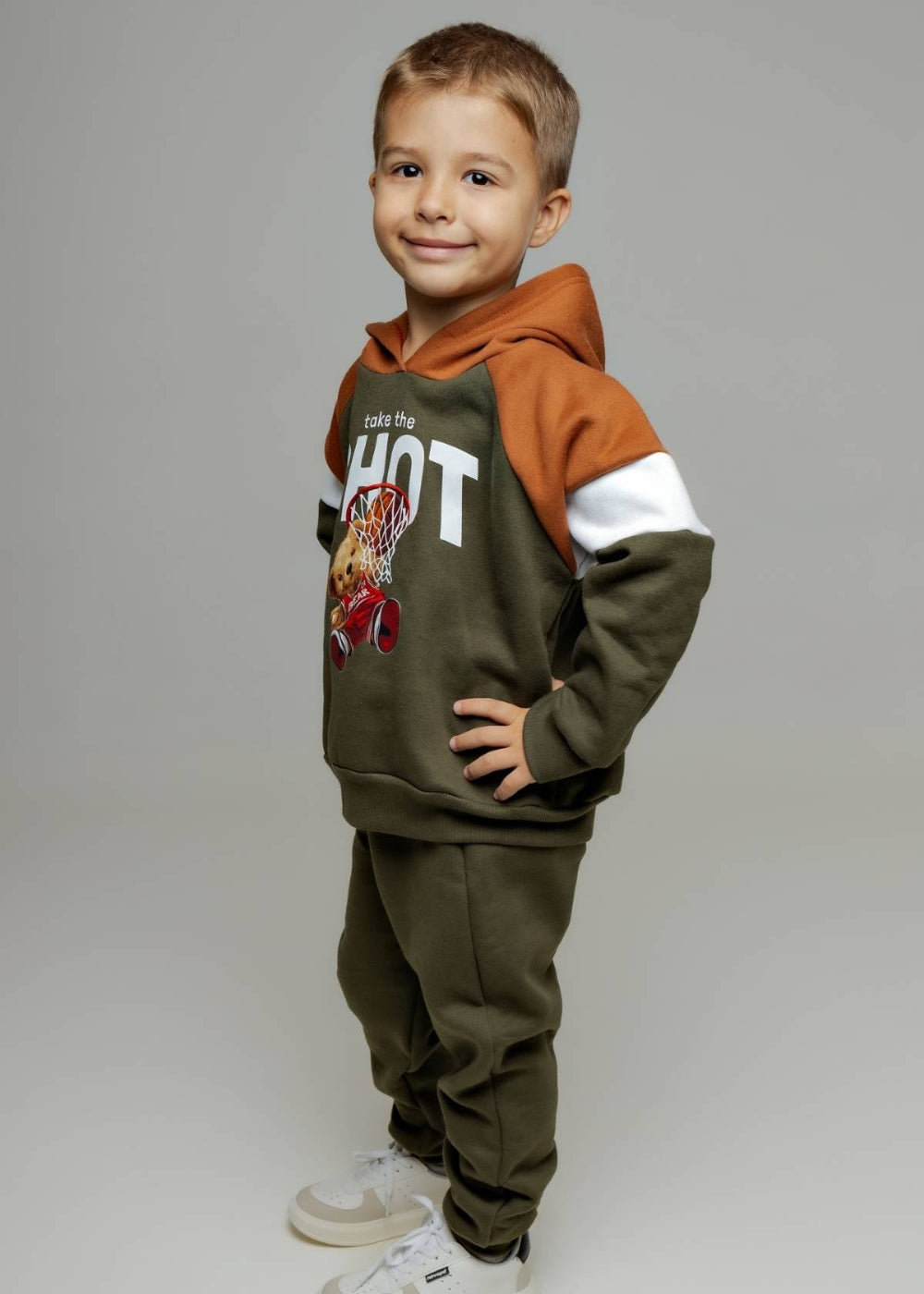 Conjunto Infantil Moletom Menino Inverno - novo