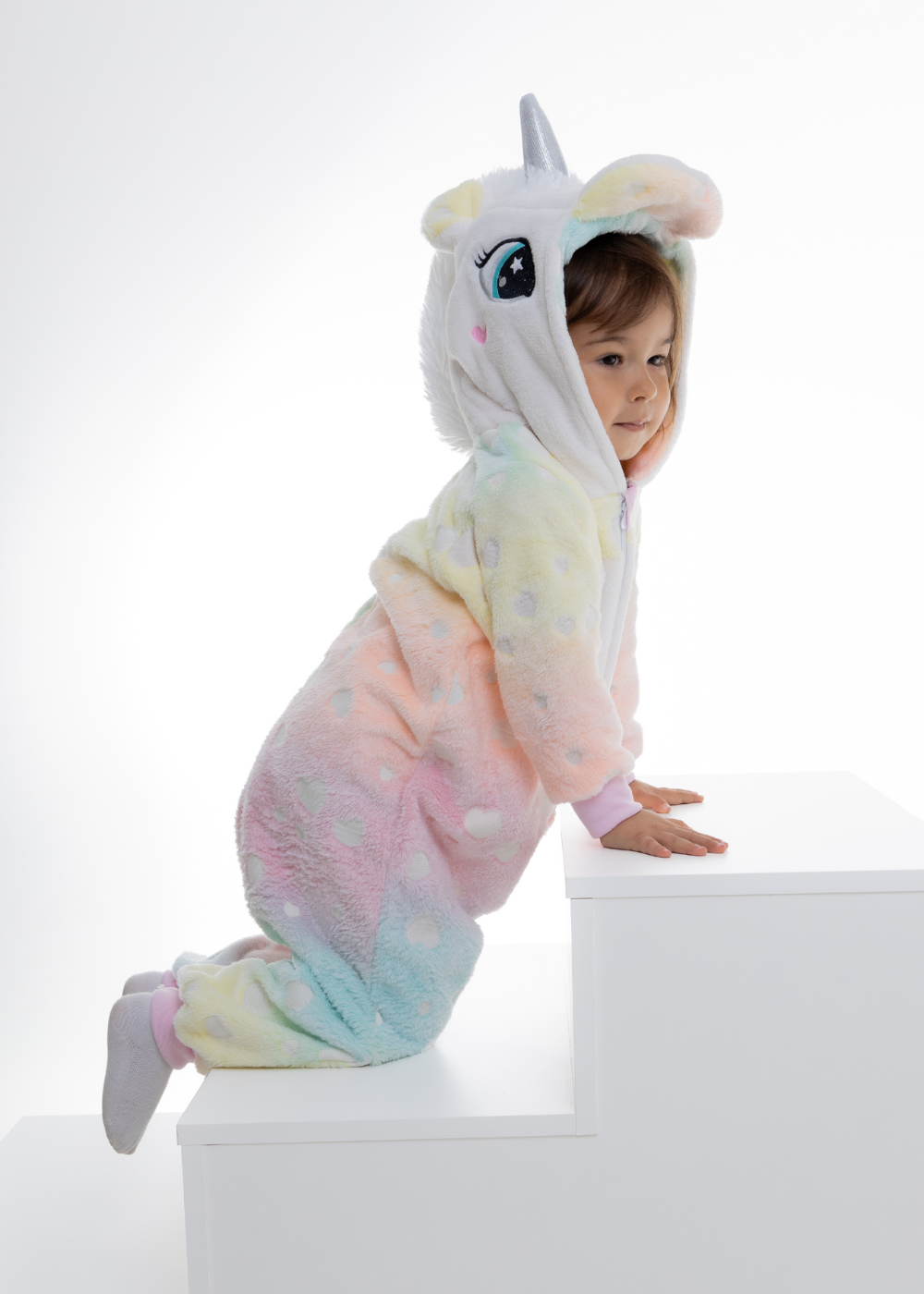 Pijama Macacao Kigurumi Infantil Fleece Inverno Soft Plush.