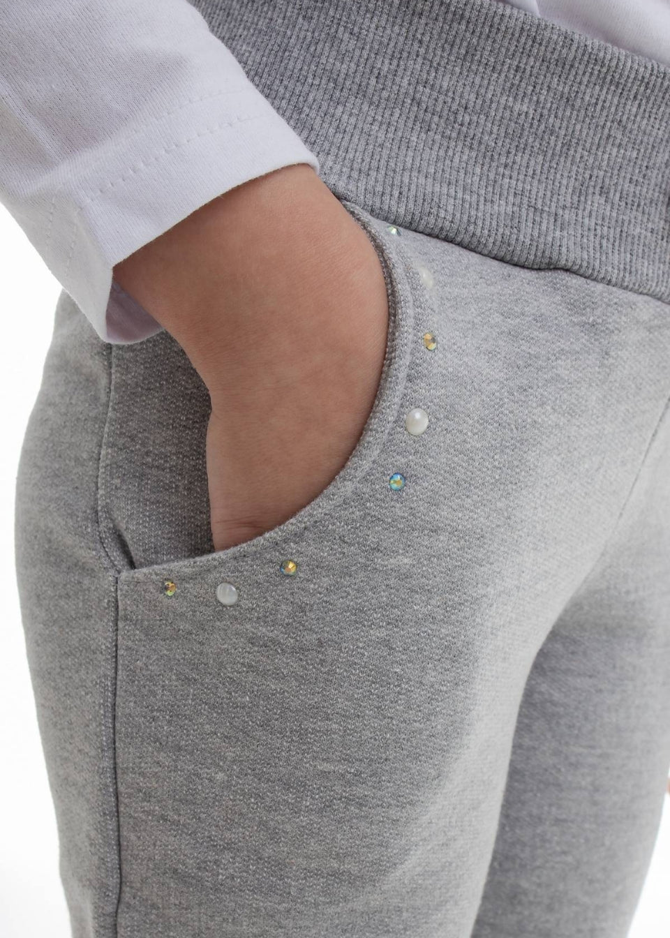 Calça Moletom Feminino Infantil Menina Juvenil Quente Para O Frio