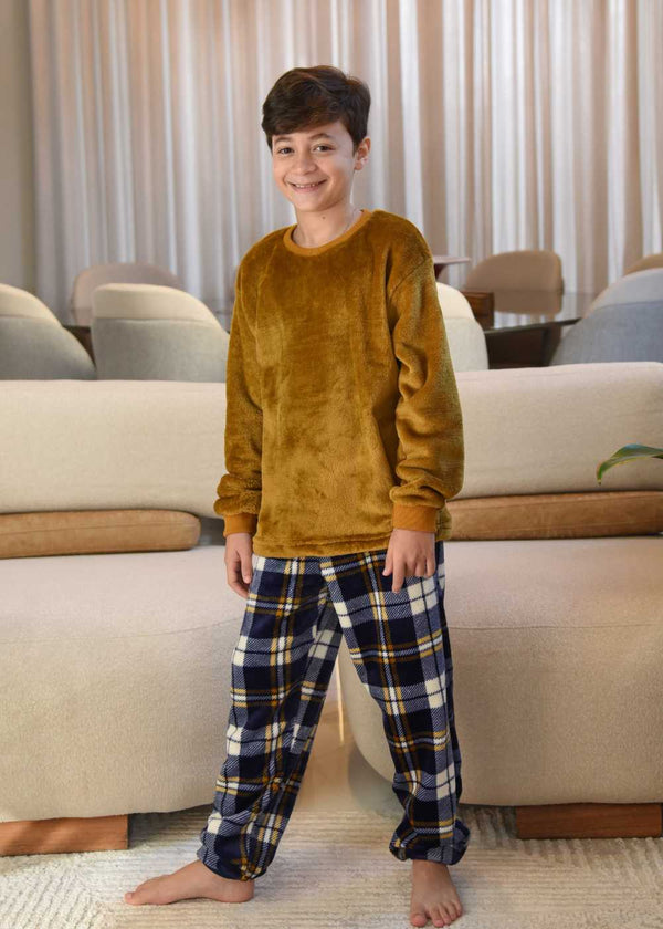 Pijama Menino Inverno Fleece new