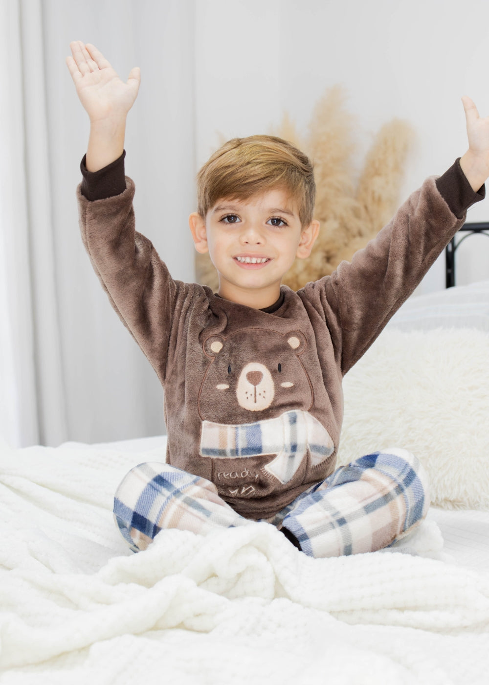 Pijama Infantil Menino Inverno Fleece Soft Longo - Novo