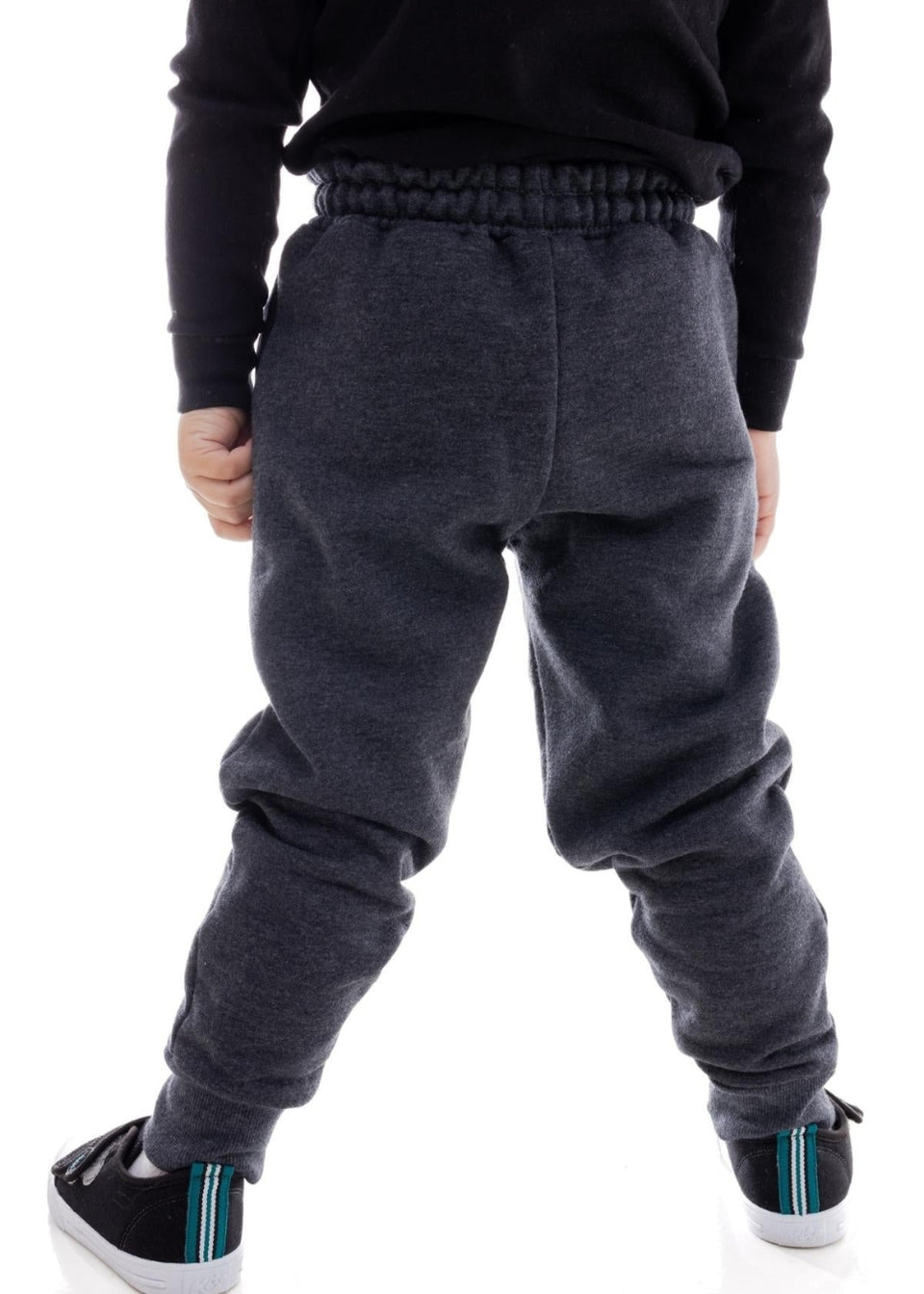 Calça Moletom Infantil Masculina Meninos Juvenil De Frio Inverno