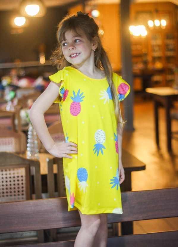 Vestido Infantil Frutinhas