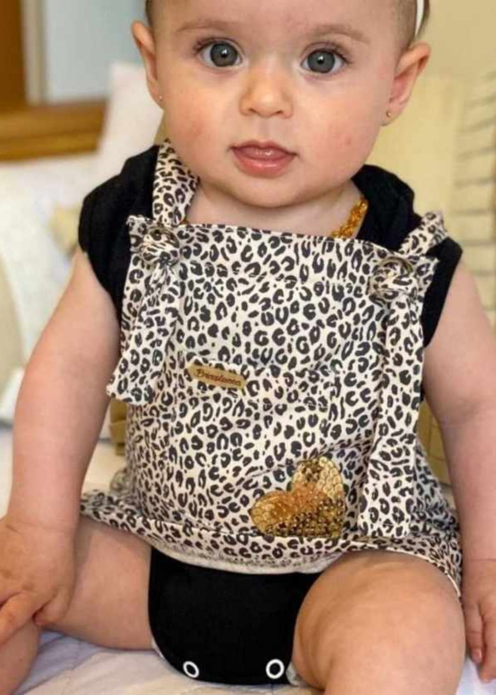 CONJUNTO INFANTIL FEMININO JARDINEIRA BEBE