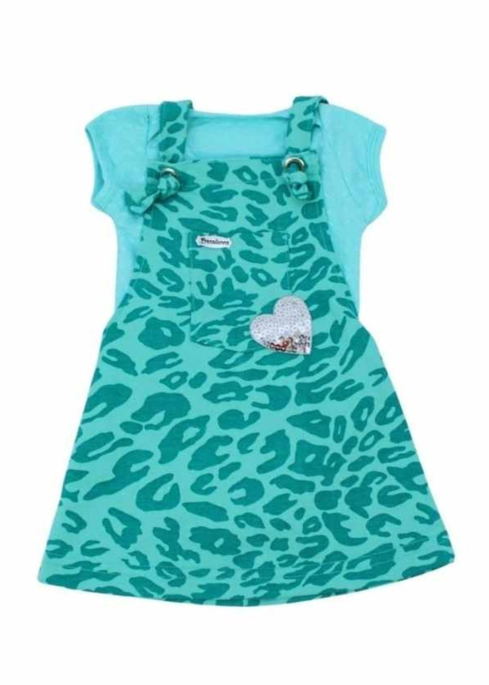 CONJUNTO INFANTIL FEMININO JARDINEIRA BEBE